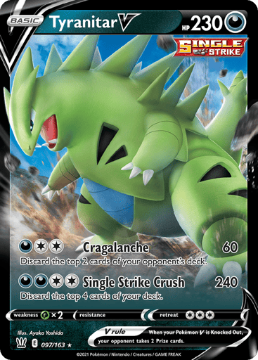 Tyranitar V - Battle Styles 97