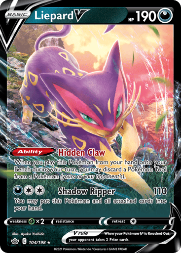 Liepard V - Chilling Reign 104