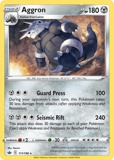 Aggron - Chilling Reign 111