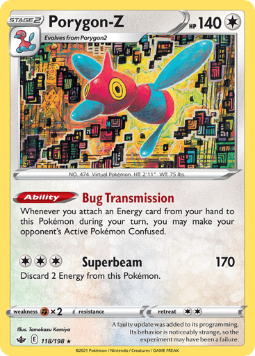 Porygon-Z - Chilling Reign 118