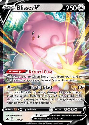 Blissey V - Chilling Reign 119