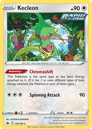 Kecleon - Chilling Reign 122