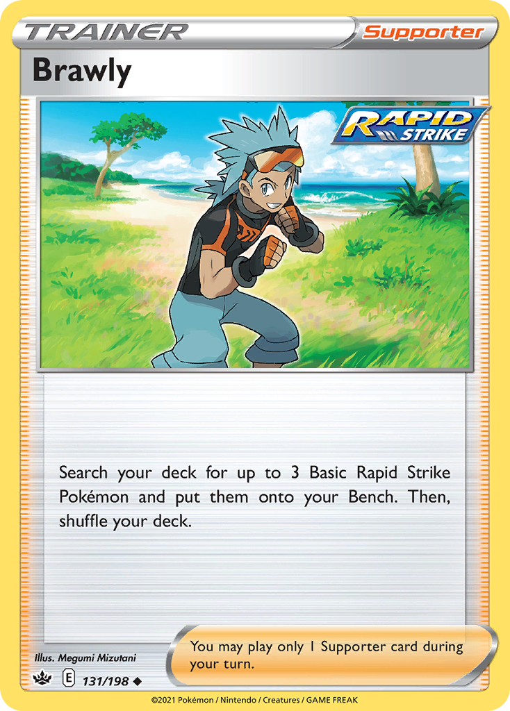 Brawly – Chilling Reign 131/198 Pokémon card