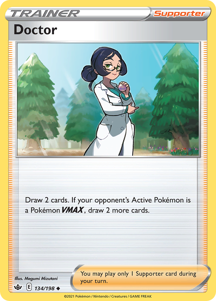 Doctor – Chilling Reign 134/198 Pokémon card