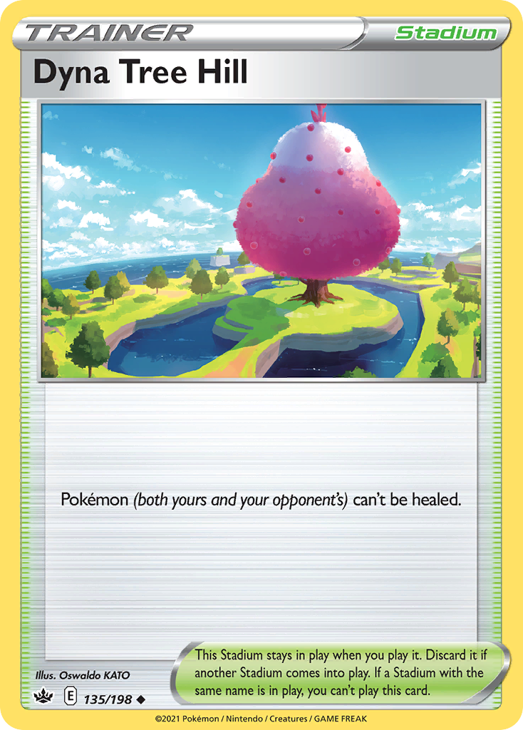 Dyna Tree Hill – Chilling Reign 135/198 Pokémon card