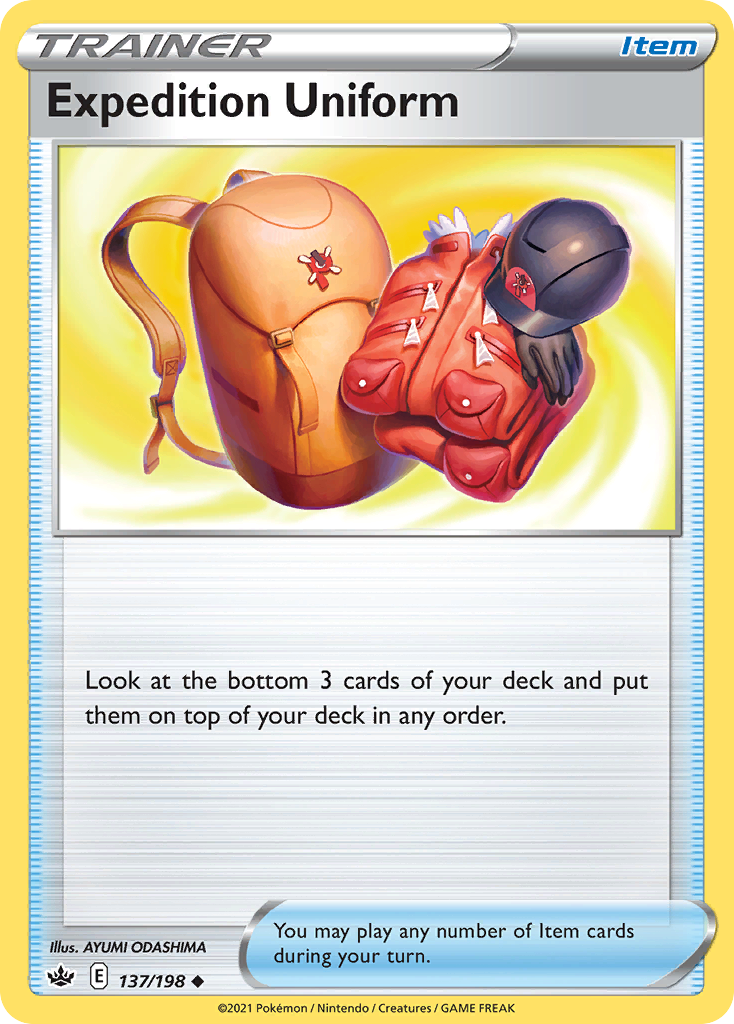 Expedition Uniform – Chilling Reign 137/198 Pokémon card