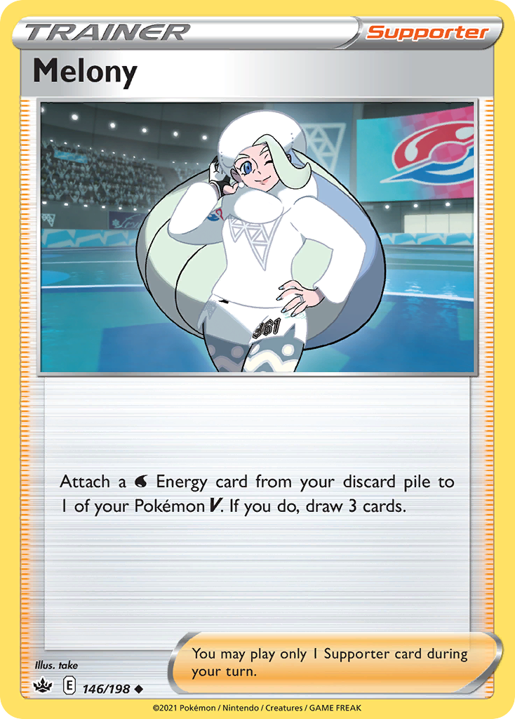 Melony – Chilling Reign 146/198 Pokémon card