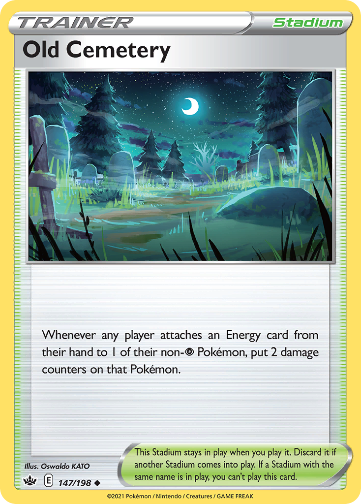 Old Cemetery – Chilling Reign 147/198 Pokémon card
