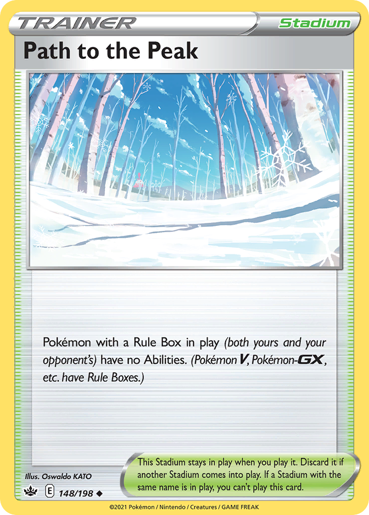 Path to the Peak – Chilling Reign 148/198 Pokémon card