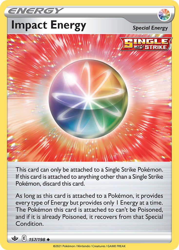 Impact Energy – Chilling Reign 157/198 Pokémon card