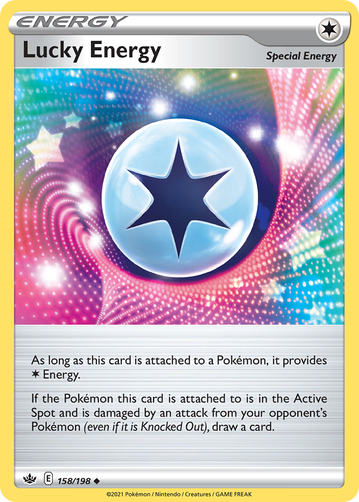 Lucky Energy – Chilling Reign 158/198 Pokémon card