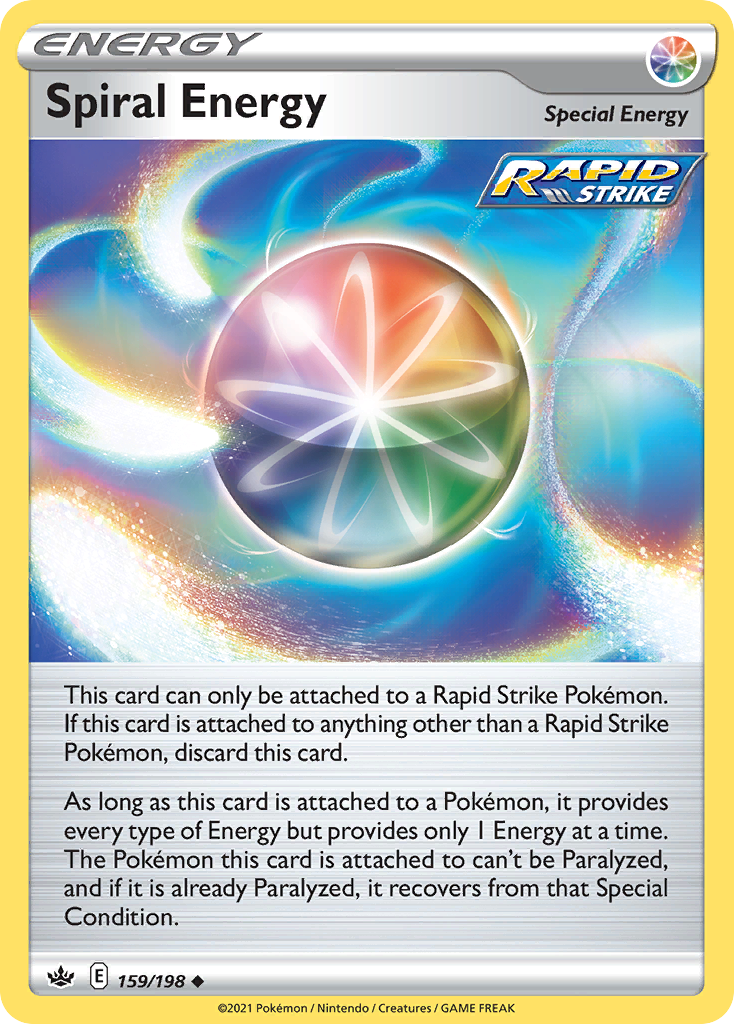 Spiral Energy – Chilling Reign 159/198 Pokémon card