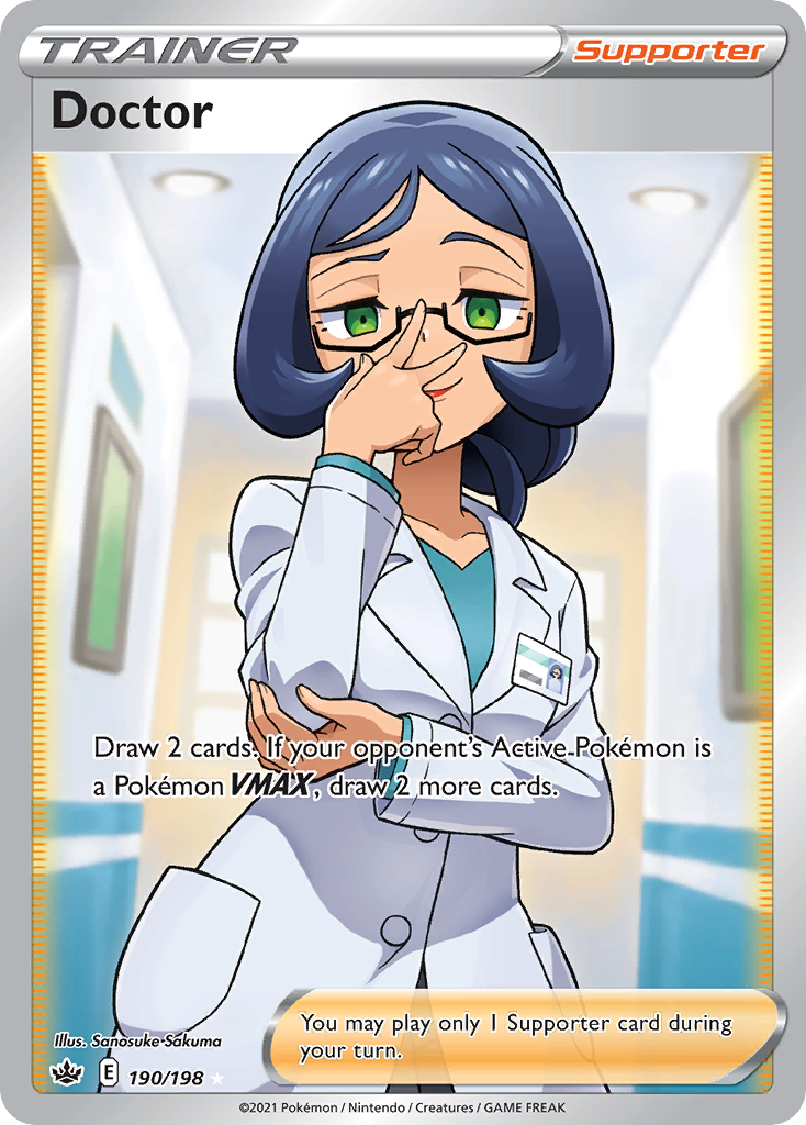 Doctor – Chilling Reign 190/198 Pokémon card