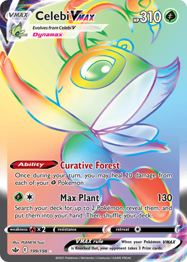 Celebi VMAX - Chilling Reign 199