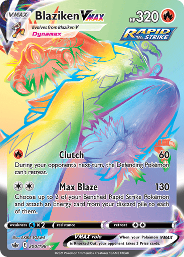 Blaziken VMAX - Chilling Reign 200