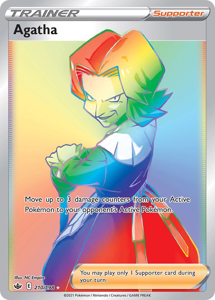 Agatha – Chilling Reign 210/198 Pokémon card