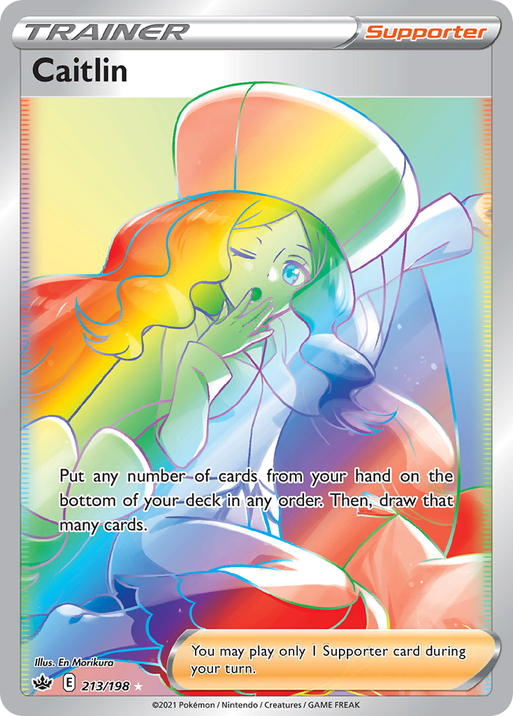 Caitlin – Chilling Reign 213/198 Pokémon card