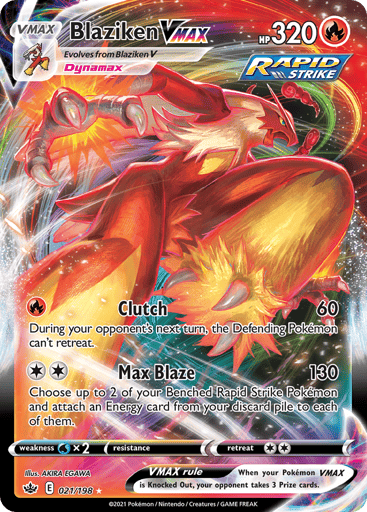 Blaziken VMAX - Chilling Reign 21