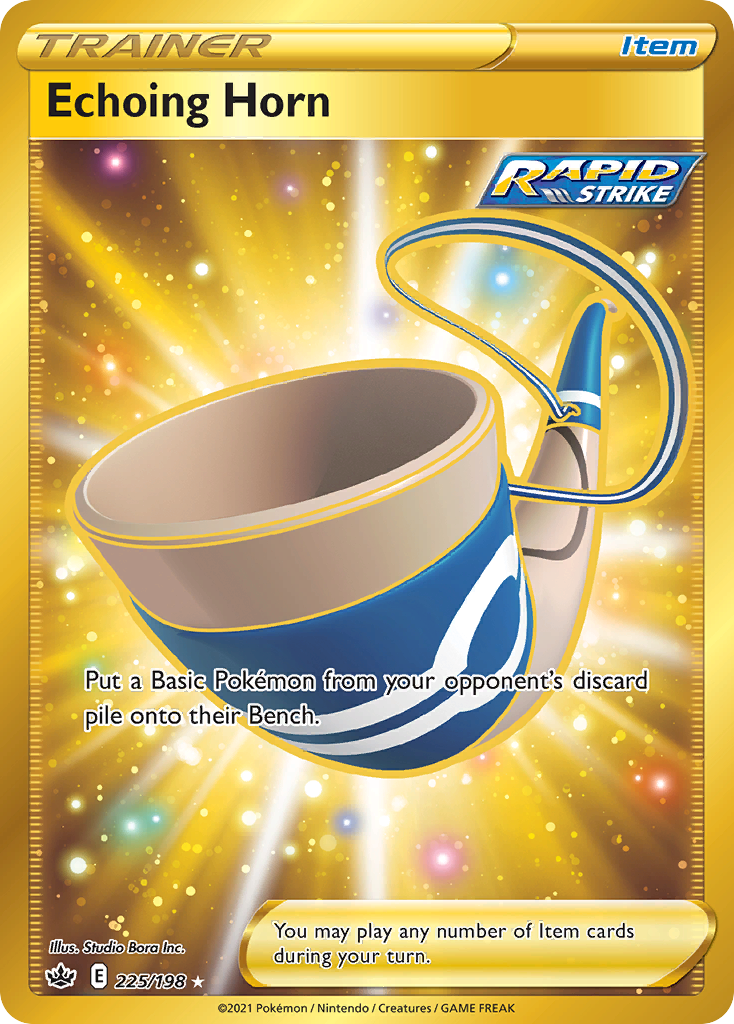 Echoing Horn – Chilling Reign 225/198 Pokémon card