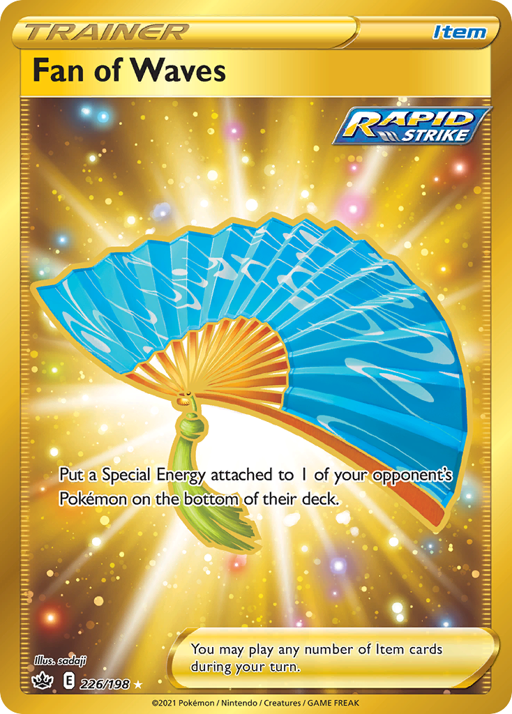 Fan of Waves – Chilling Reign 226/198 Pokémon card