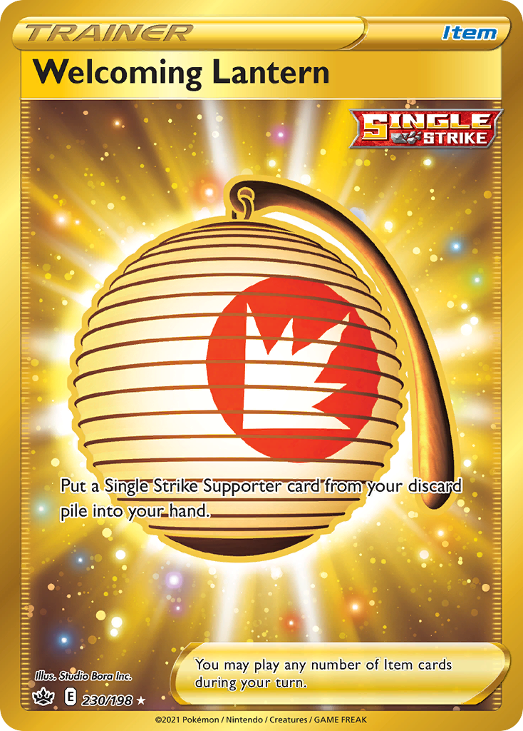 Welcoming Lantern – Chilling Reign 230/198 Pokémon card