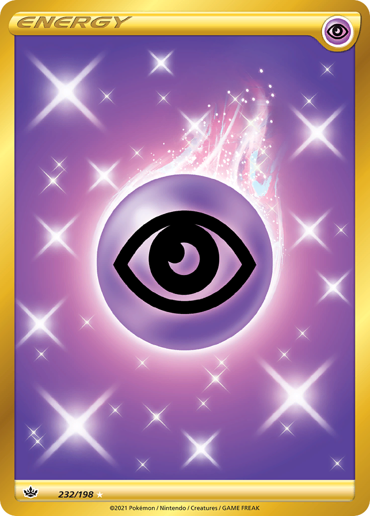 Psychic Energy – Chilling Reign 232/198 Pokémon card