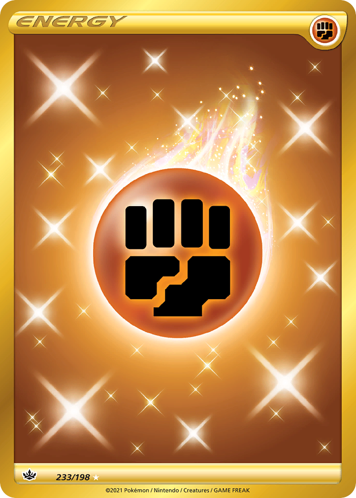 Fighting Energy – Chilling Reign 233/198 Pokémon card