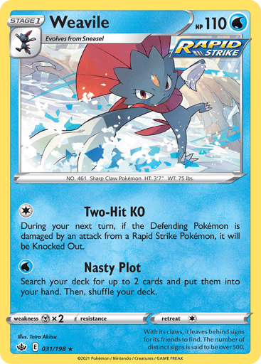 Weavile - Chilling Reign 31