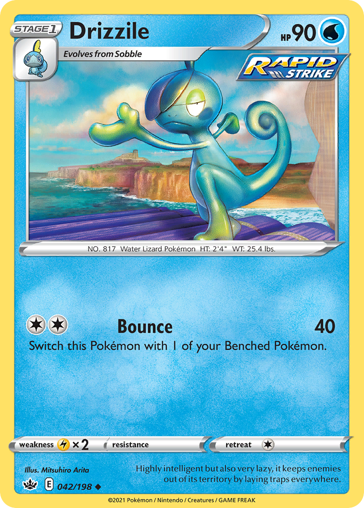 Drizzile – Chilling Reign 042/198 Pokémon card