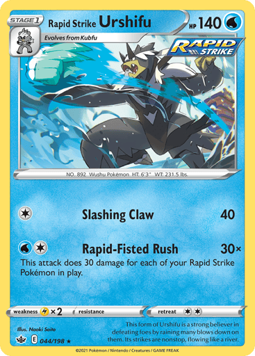 Rapid Strike Urshifu - Chilling Reign 44