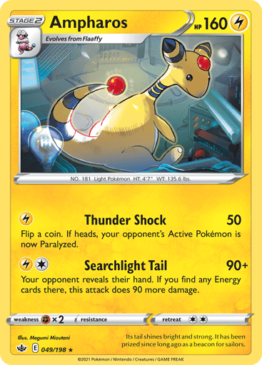 Ampharos - Chilling Reign 49