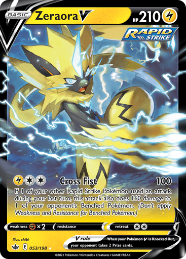 Zeraora V - Chilling Reign 53