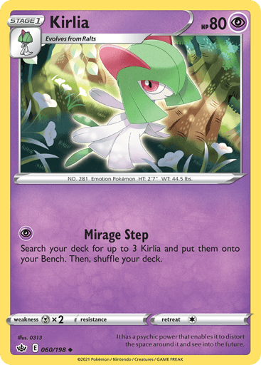 Kirlia - Chilling Reign 60