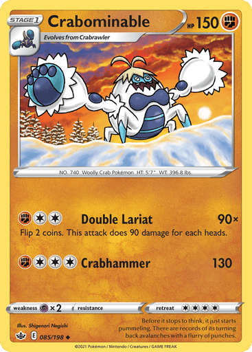 Crabominable - Chilling Reign 85