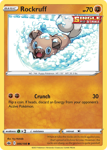 Rockruff - Chilling Reign 86
