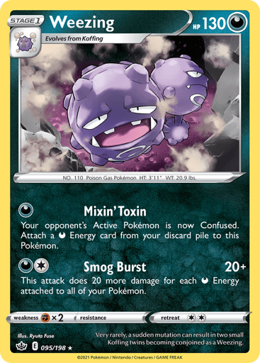 Weezing - Chilling Reign 95
