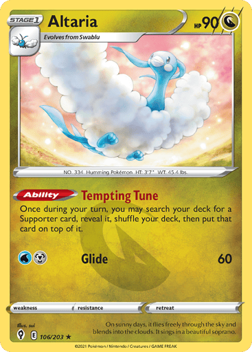 Altaria - Evolving Skies 106