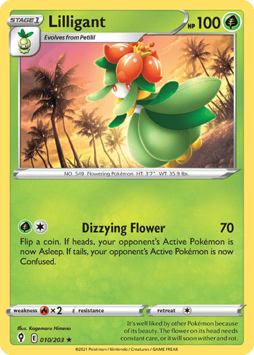 Lilligant - Evolving Skies 10