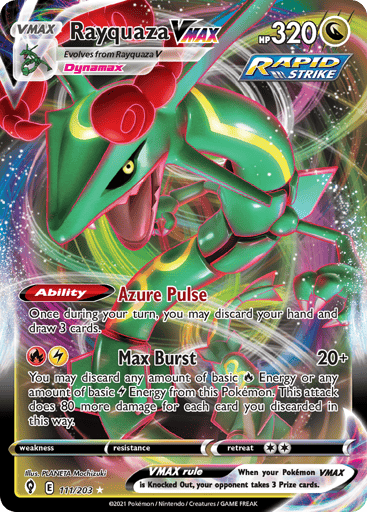 Rayquaza VMAX - Evolving Skies 111