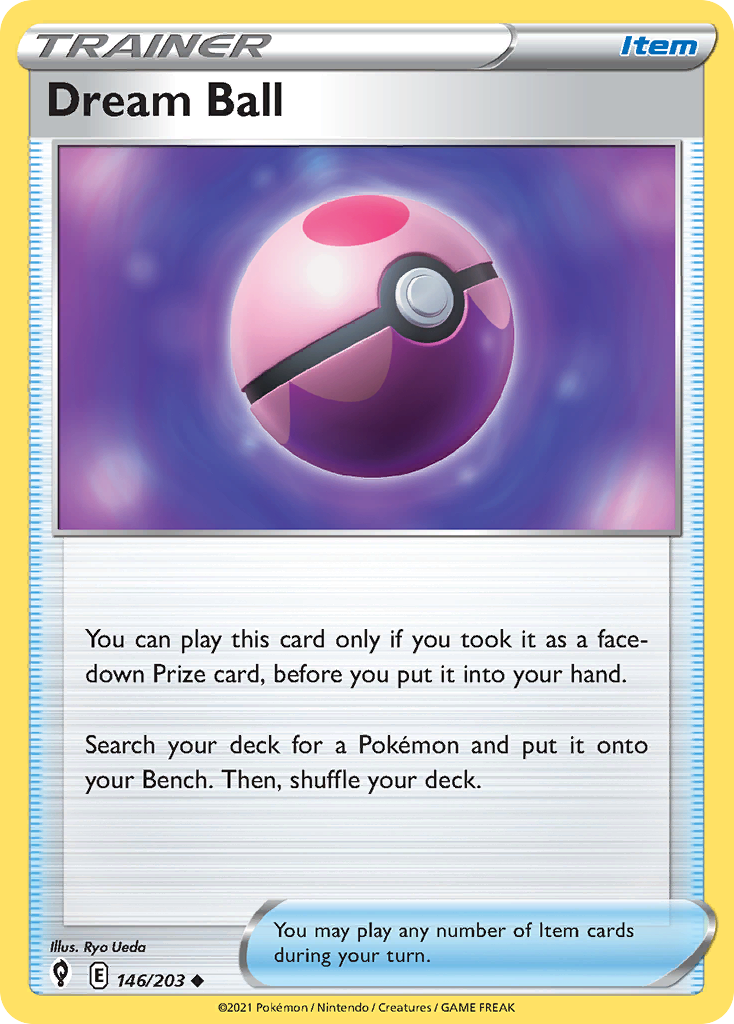 Dream Ball – Evolving Skies 146/203 Pokémon card