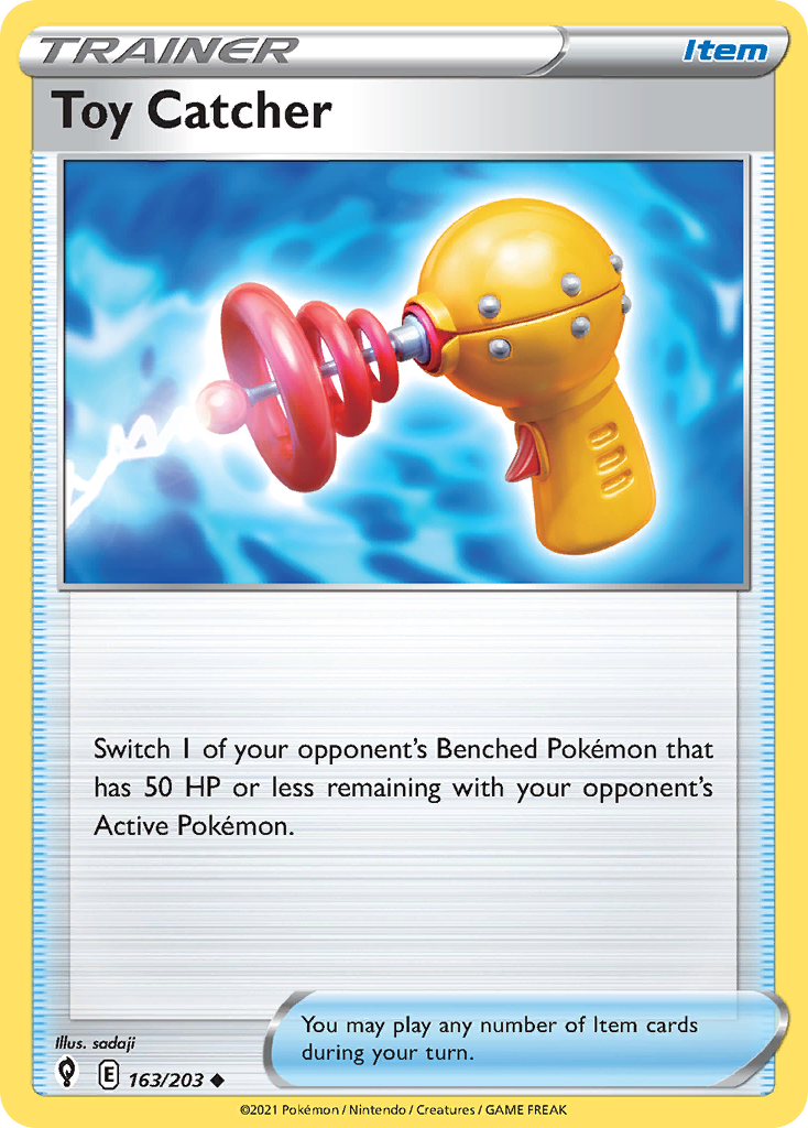 Toy Catcher – Evolving Skies 163/203 Pokémon card