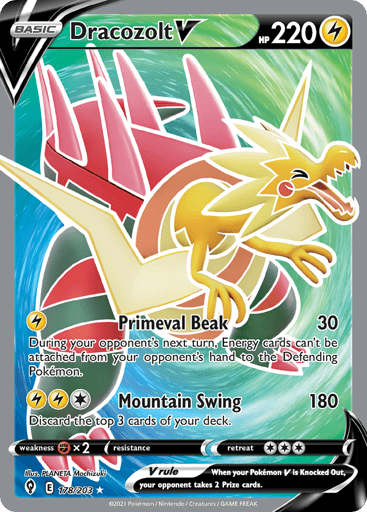 Dracozolt V - Evolving Skies 178