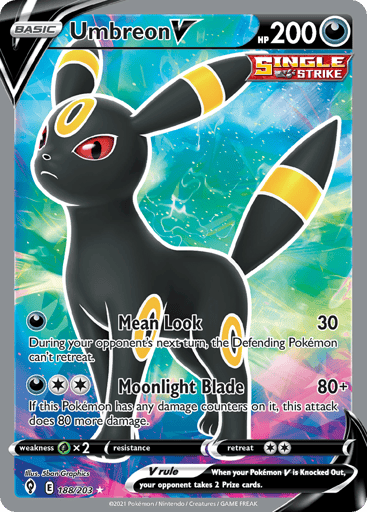 Umbreon V - Evolving Skies 188