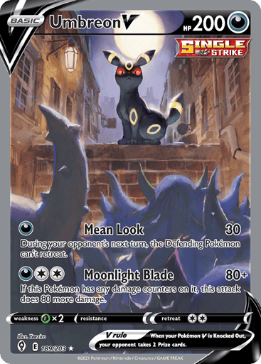 Umbreon V - Evolving Skies 189