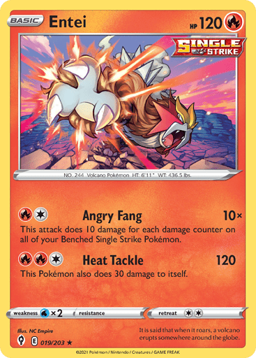 Entei - Evolving Skies 19