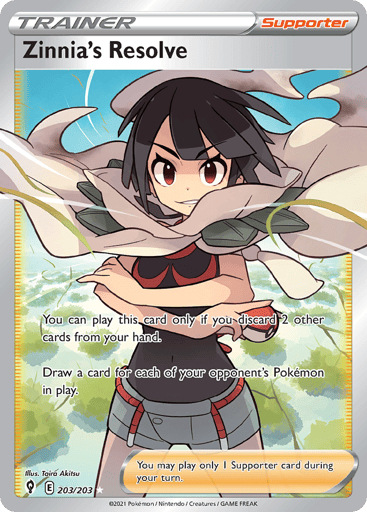Zinnia's Resolve - Evolving Skies 203