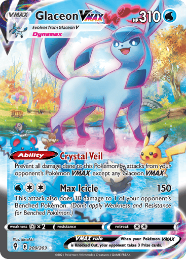 Glaceon VMAX - Evolving Skies 209