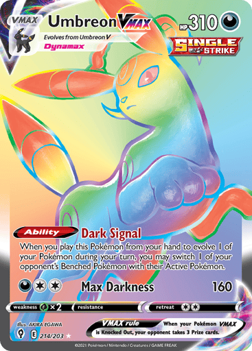 Umbreon VMAX - Evolving Skies 214
