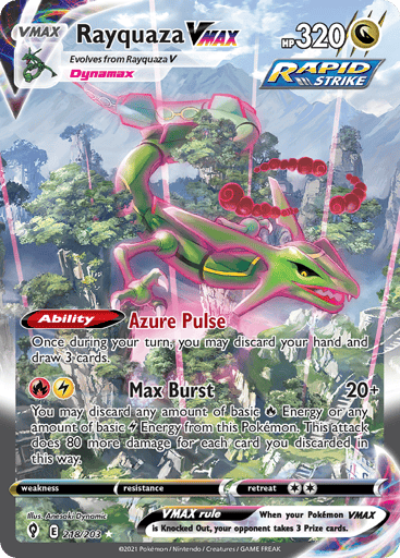 Rayquaza VMAX - Evolving Skies 218