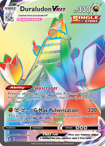 Duraludon VMAX - Evolving Skies 219